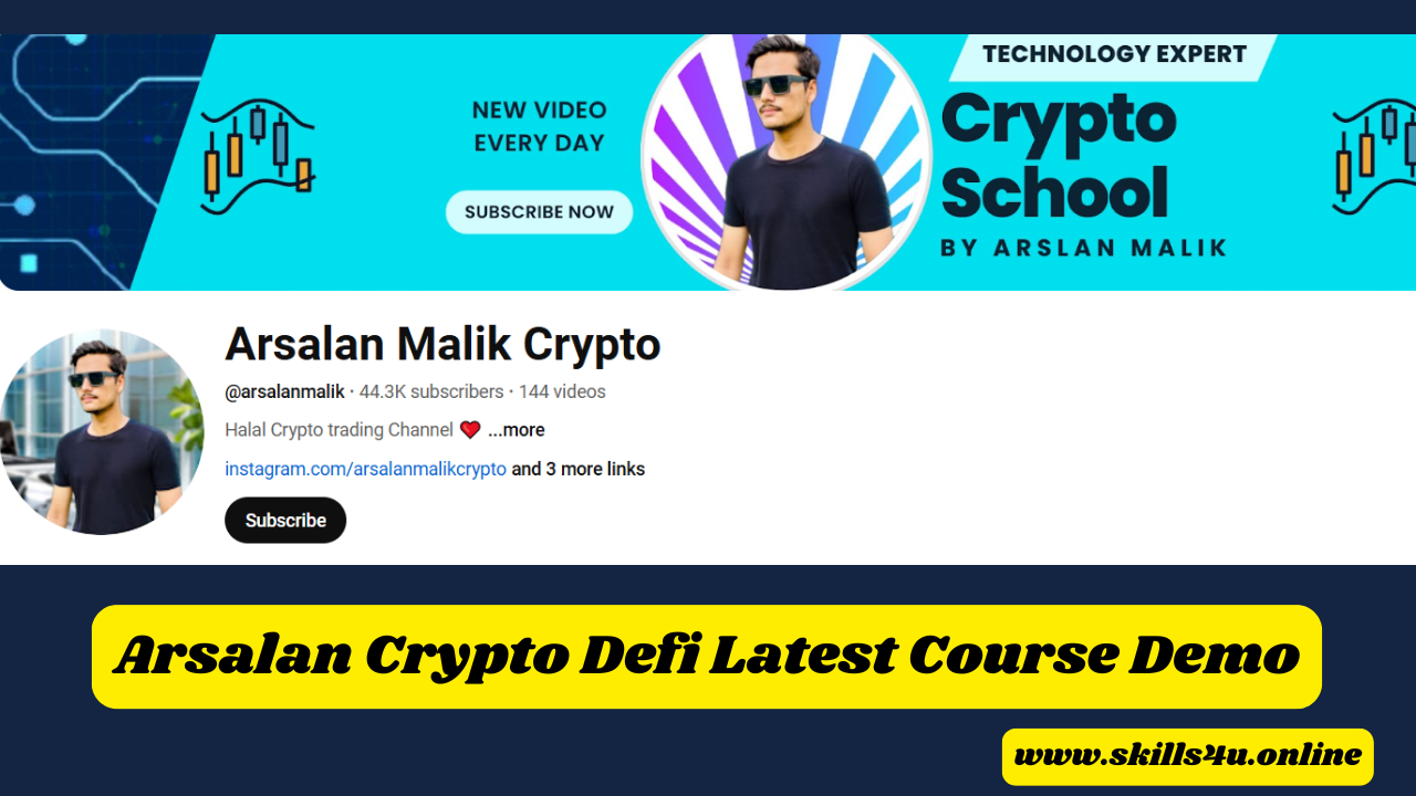 Arsalan Crypto Defi Latest Course